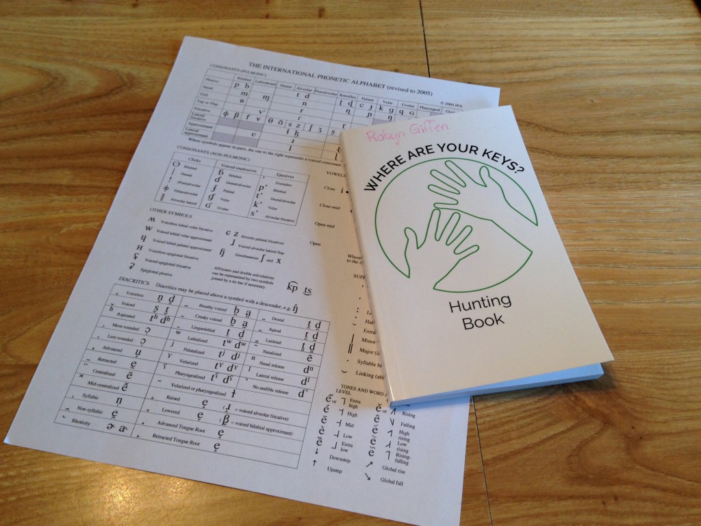 Robyn's IPA Chart and Hunting Book