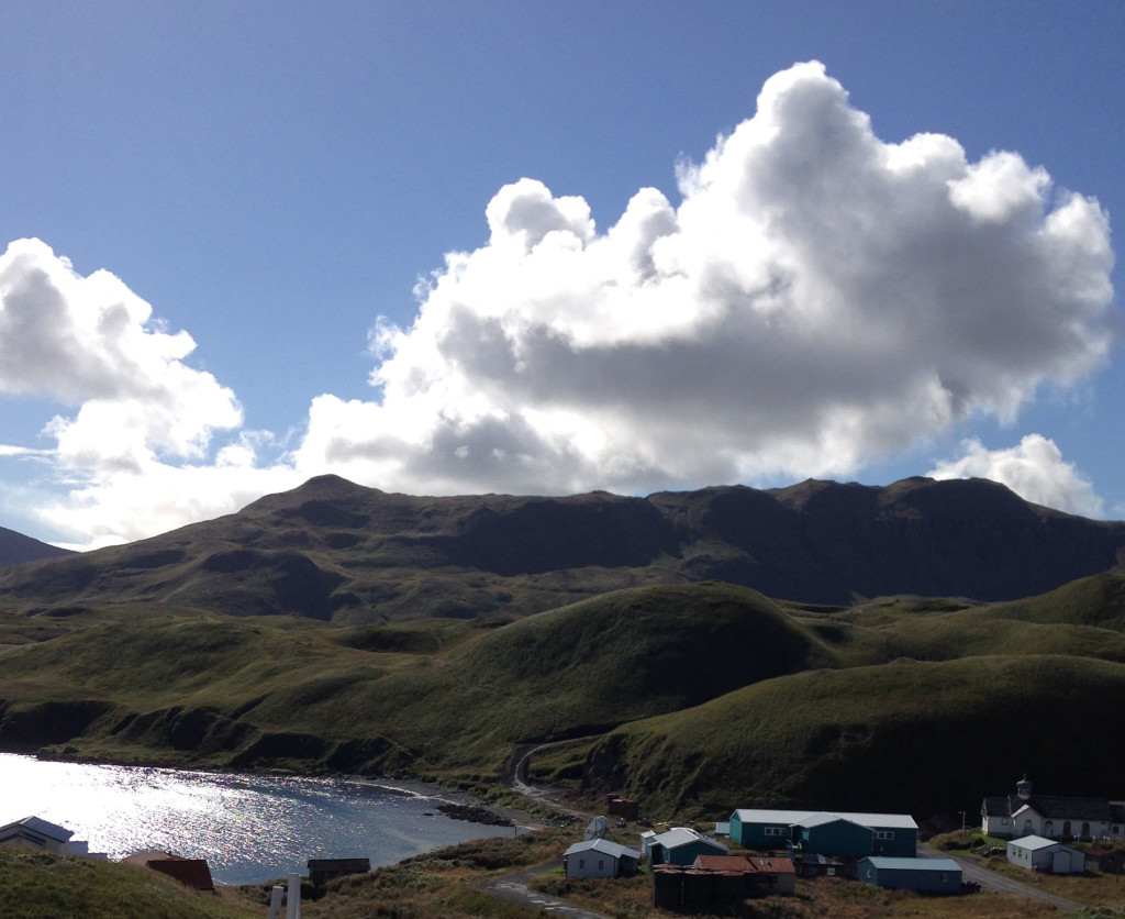 View of Atka's Church