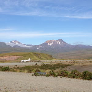 King Air Landing at Atka Airport