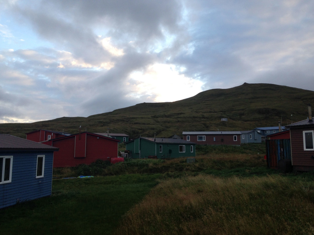 View of Atka Village 