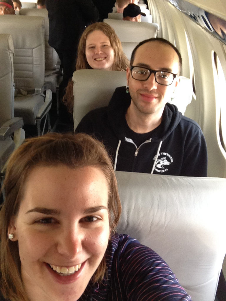 WAYK Interns en route to Dutch Harbor, Alaska