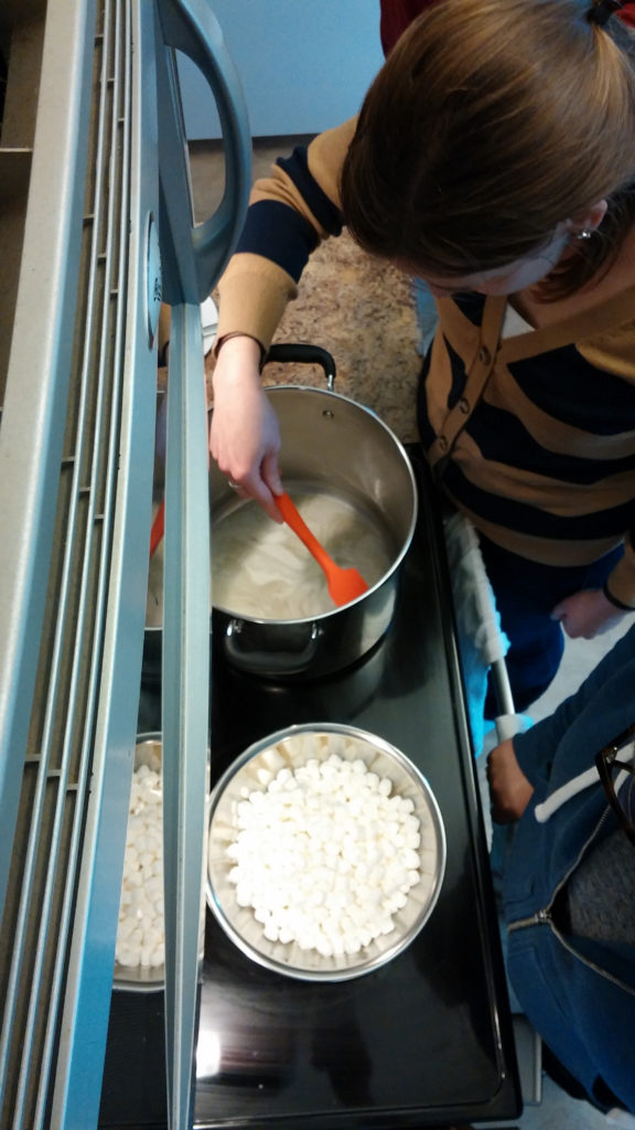 Rice Krispie Treats In Progress Rice Krispie Treats In Progress