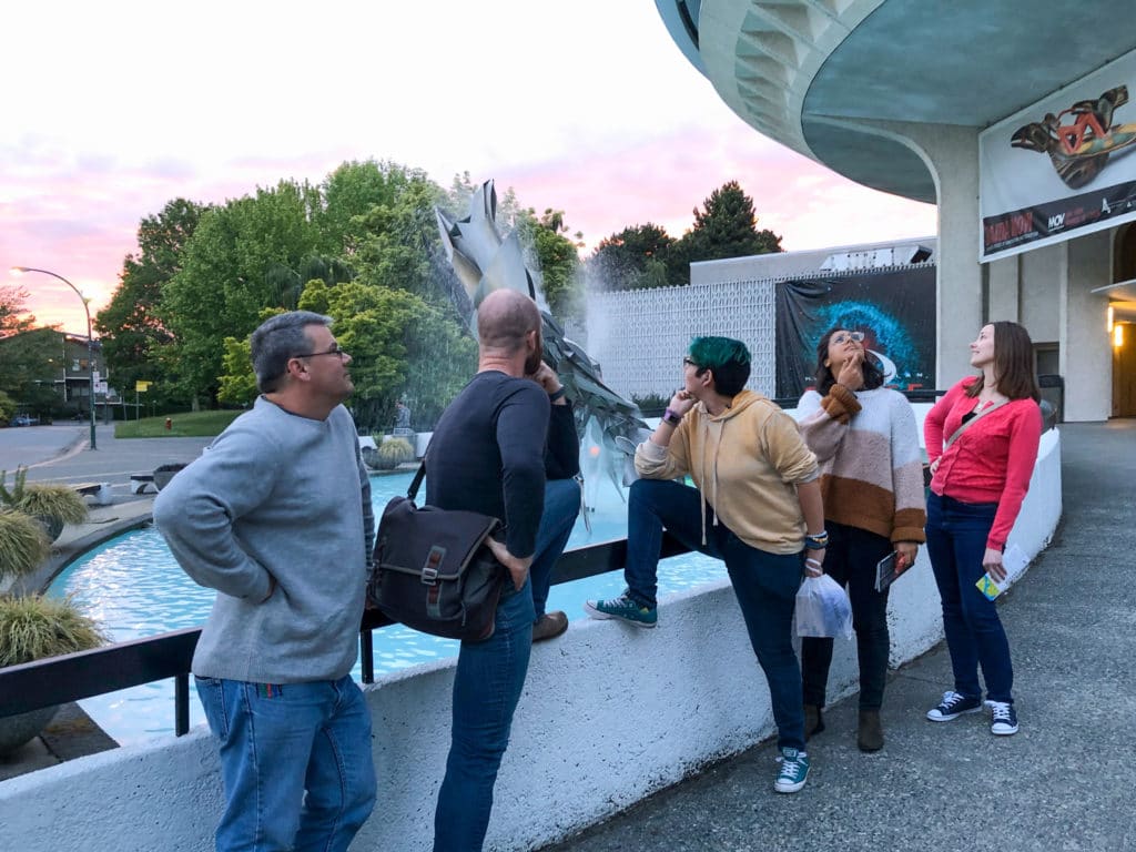 The 2019 WAYK Summer Team at the Museum of Vancouver